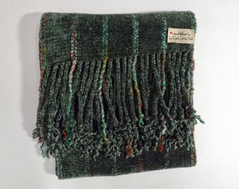 NEW ITEM! Chunky Handwoven Rayon Chenille Scarf