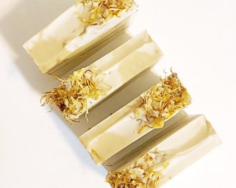 LEMONGRASS ROSEMARY | Natural Handcrafted Palm Free Soap | Vegan Soap | 4oz - 4.5 oz