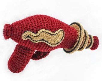 Crocheted Raygun Pattern PDF
