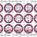 4x6 Polka Dot Ribbon Spot Red All American Girl Bottle Cap Image BCI glitter RWB 4th of July Memorial Day Patriotic Fireworks Sparkler