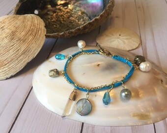 Mermaid Treasure Charm Bracelet