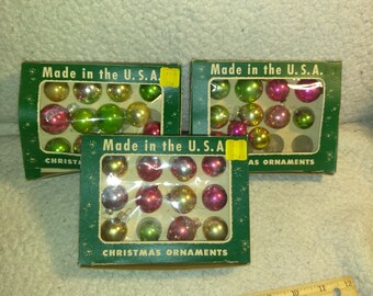 Vintage Ornaments from the 50s and 60s