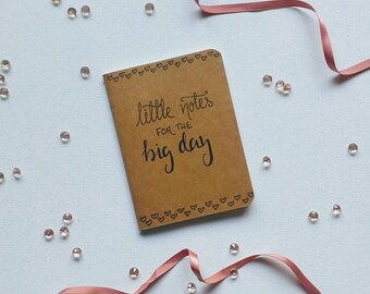 Notebook- Wedding Journal- Bride Journal- Book