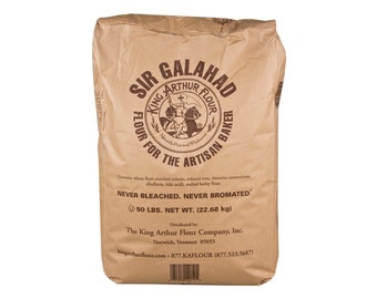 Sir Galahad Artisan Unbleached All Purpose Flour - NonGMO - Five Pounds