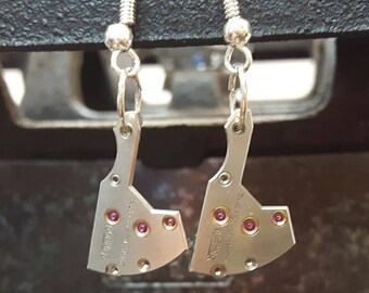 Vintage Watch Movement Earrings