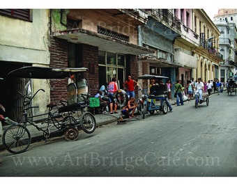 Cuba 27, Fine Art Print Black & White or Color A3/A4/A5 Size