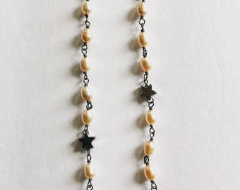 Long Fresh water pearl Earrings