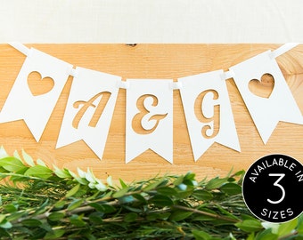 Wedding Banner, Custom Banner, Wedding Signs, Personalized Banner, Bridal Shower Banner, Rustic Wedding, Wedding Decoration