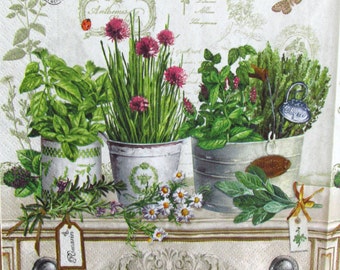 decoupage paper napkins Decoupage paper Napkin for decoupage leaves and grass Tmin Provence