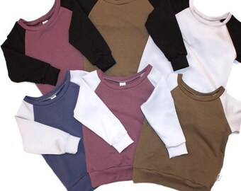 Bamboo french terry pullover