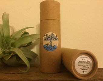 Sensitive Skin All Natural Deodorant (Plastic Free!)
