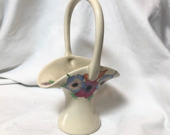 Clarice Cliff Newport Pottery Basket vase