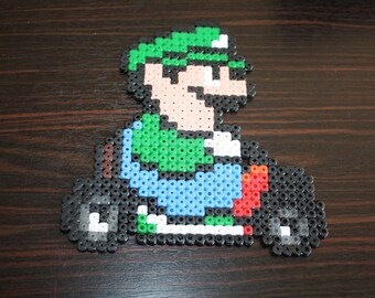 Pearls Hama Mario Kart (Luigi)
