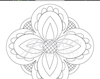 Embroidery Pattern: Fearsome4 PDF