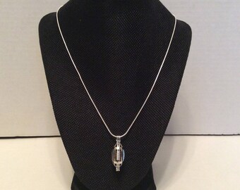 Essential oil diffuser necklace