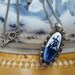 Necklace Holland Delft Blue Holland Windmill Necklace Porcelain Hand Painted Necklace With 28 Glass Stones Makers Mark BB -- DurhamDeals
