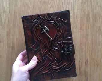 Steampunk Journal, Leather Journal, Leather Notebook, Travel Journal, Leather Sketchbook