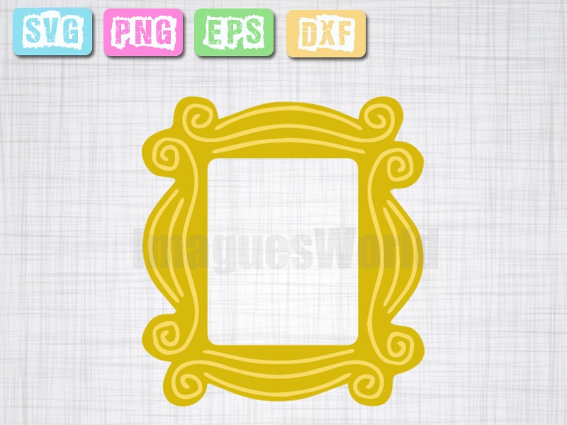 Download TV Show SVG Digital Cut Files Instant Download frame svg