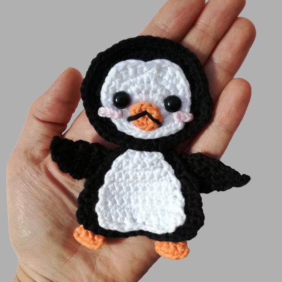 Penguin Applique - Appliques Patterns. Crochet Pattern PDF, Nursery Crochet, Kids Gift, Digital File, Instant Download, Accessories Pattern