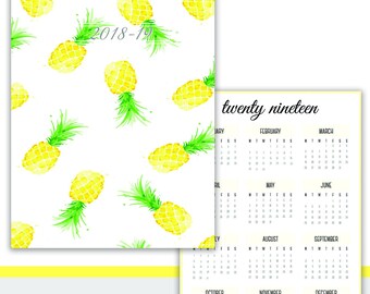 Pineapple 2018-2019 Planner