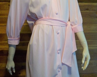 Vintage Lingerie 1960s GOSSARD ARTEMIS 'Parfait Pink" Size Small Robe ~ Has Tags