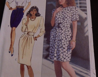 Butterick Ronnie Heller Dress Sewing Pattern, Size 14, #6282