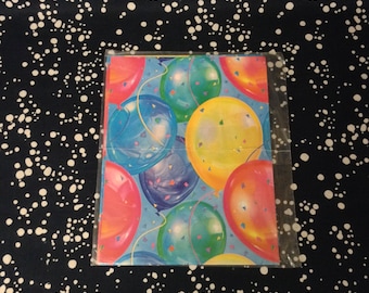 Party People~Balloons~Gift Wrap~Sheet~NOS~American Greetings~Birthday