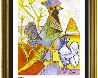 Pablo Picasso Mädchen mit Mandoline signiert