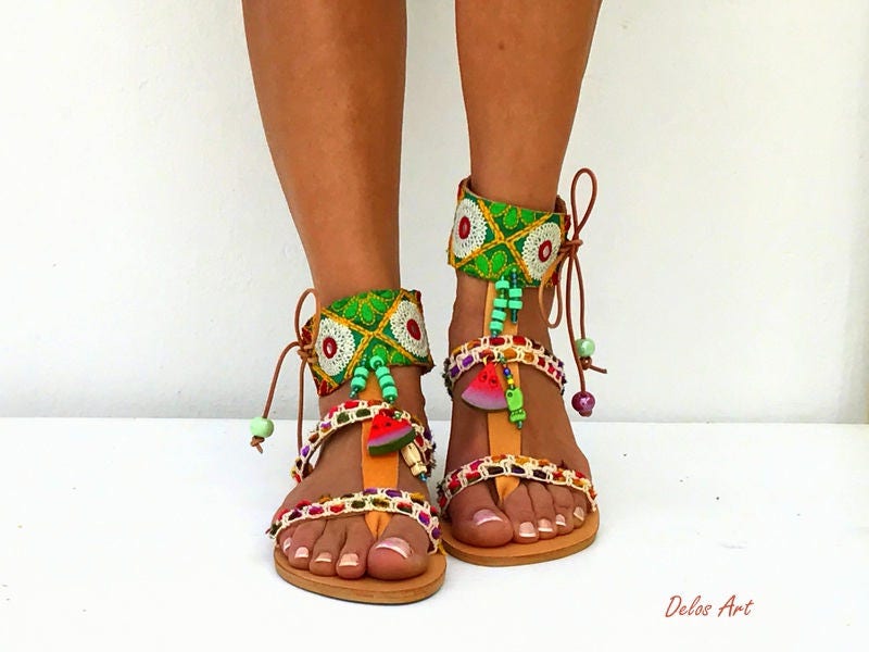 bohemian sandals