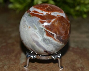 Multicolor Agate Sphere 54 MM, Agate Sphere