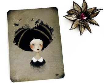 As she carries.. - Postcard