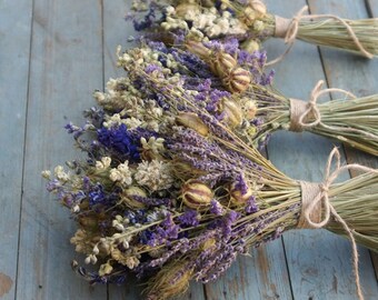 Provence Dried Flower Bouquet