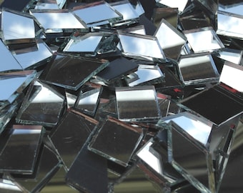 Mosaic Tiles - Mirror Confetti - Glass Mirror Tiles