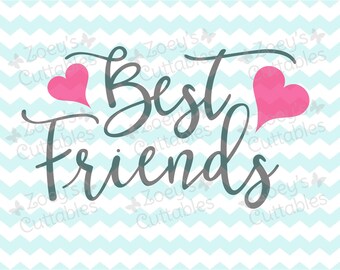 Free Free 183 Cricut Best Friends Svg SVG PNG EPS DXF File