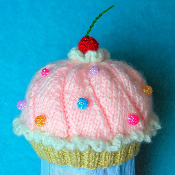 Knitting Pattern Baby Cupcake Hat Instant Download