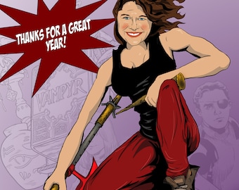 Custom Comicbook Cover