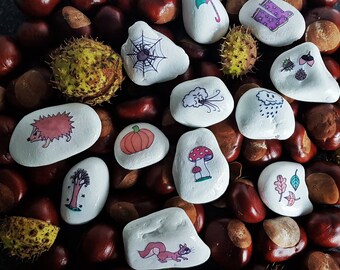 Story Stones Theme Autumn | Tell Stone theme Autumn