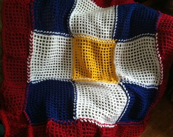 Knitted Afghan
