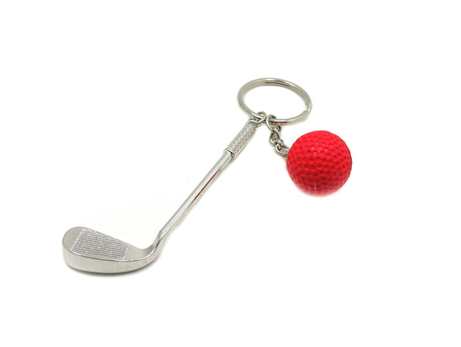 Golf Keychain Golf Key Ring Sports Keychain Golf Gift Golf