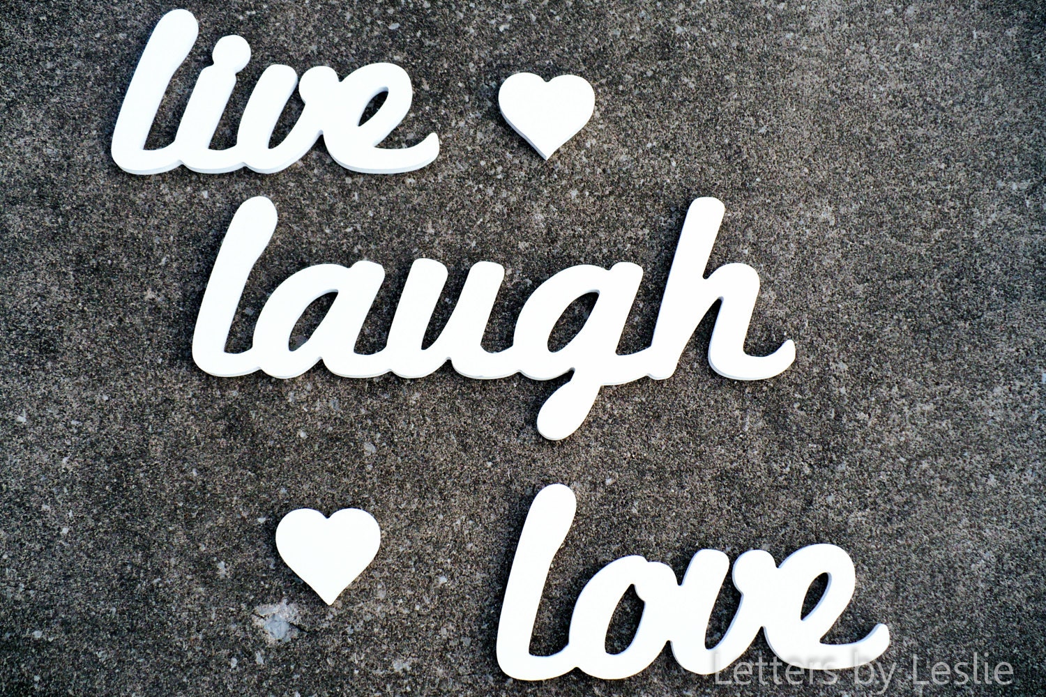 Wooden Wall Letters Wall Words Live Laugh Love Wall Decor