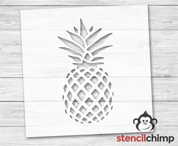 Pineapple Stencil DIY Art Stencil