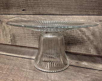 Glass Cake Stand | Cupcake Stand | Dessert Table | Sweets | Baby Shower | Wedding | Bridal Shower | Birthday Party | Christmas |Thanksgiving