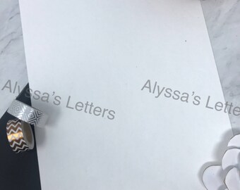 Flat Lay * Blank Paper Mockup * Flat Lay Mockup * Stock Photography *Flat Lay Photography * Mockup