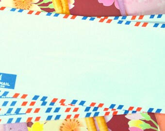 A set of 20 Vintage Style Air Mail /Par Avion Envelopes
