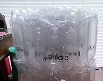 100 Air Pillows 4" X 8" Pre-Filled-Eco-Friendly-Recyclable-Void Fill