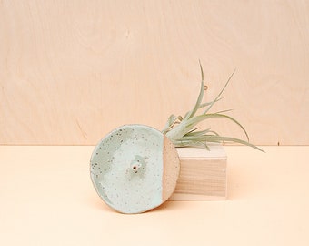 Turquoise Incense Holder / Ceramic Incense Burner / Modern Home Decor
