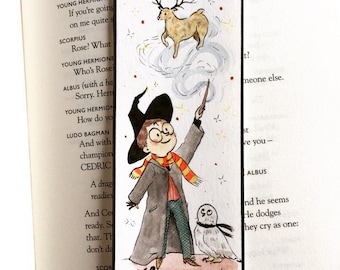 Harry Potter - Bookmark illustration