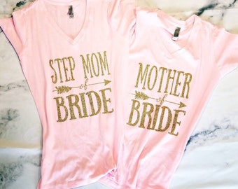 Mother of the bride tank, bride tee, bride Tshirt, mother of the groom shirt, bride to be tank, inlaw shirt, mother of the bride, bride tank
