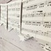 Sheet Music Bunting • Music Themed Banner • Vintage Sheet Music Decor • Music Room Home Decor • Music Book Page Art • Music Theme Party