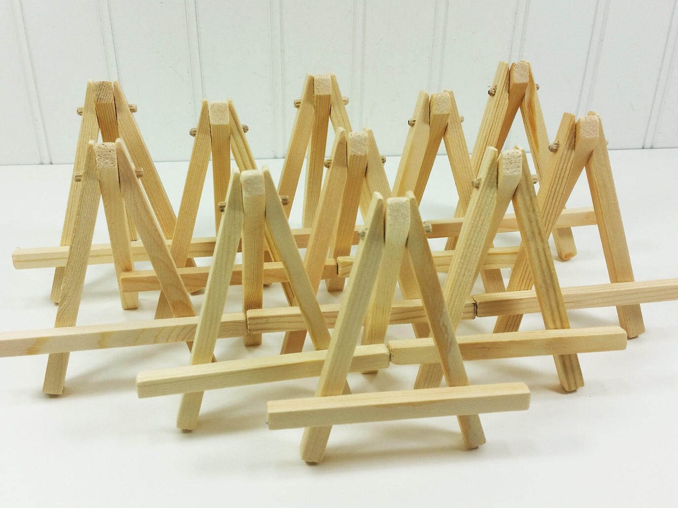 10 Small Wood Easels Natural Wood Tabletop Easels for